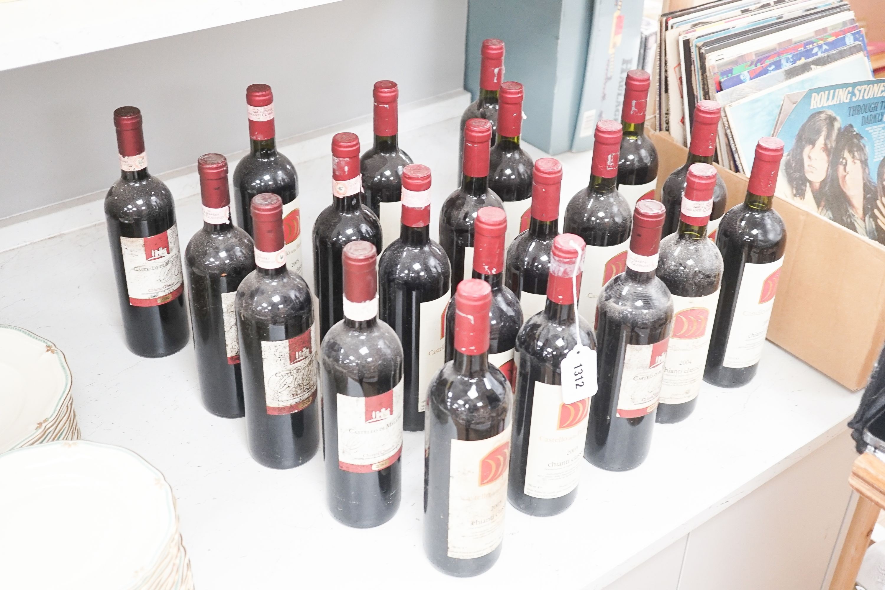 21 Bottles of assorted Chianti, Castello della Paneretta 2004 & 2005, Castello Di Meleto 2004